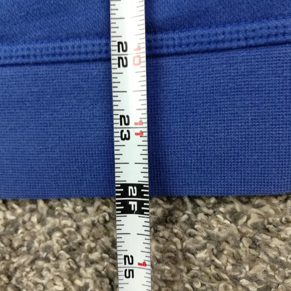 New York Giants Hoodie Nike NFL Team Apparel Sweatshirt Blue Mens Medium - Picture 8 of 8